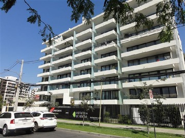 Departamento en arriendo mensual en Amplio departamento de 1 dormitorio. estacionamiento y bodega. Apoquindo/Carol Urzua. Metro Hernando de Magallanes, Las Condes - 1 dormitorio, 1 baño