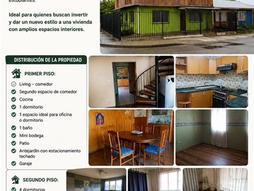 Casa en venta en Sector Lorenzo Arenas 2, Concepción, Concepción - 4 dormitorios, 2 baños