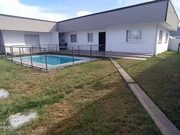 Casa en venta en Venta parcela 3d-3b + piscina 500m2 terreno (162373), Buin - 3 dormitorios, 3 baños