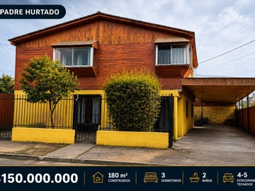 Casa en venta en ., Padre Hurtado - 3 dormitorios, 2 baños
