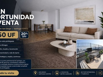 Venta / Departamento / Santiago