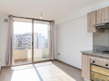 Departamento en arriendo mensual en Baltazar, La Florida - 1 dormitorio, 1 baño