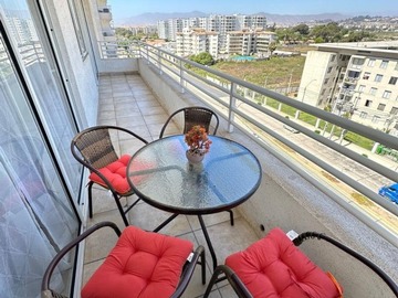 Departamento en arriendo mensual en Playa 4 esquinas, La Serena - 2 dormitorios, 1 baño