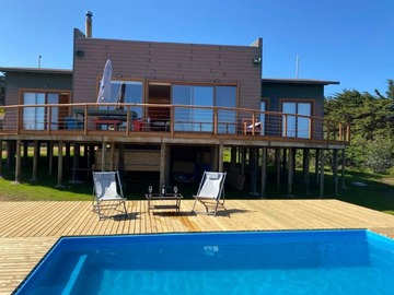 Casa en arriendo mensual en Casa 29g la boca, tunquén, Casablanca - 3 dormitorios, 2 baños