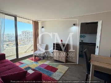 Departamento en arriendo mensual en Viña del Mar, Viña Oriente, Viña del Mar - 2 dormitorios, 2 baños