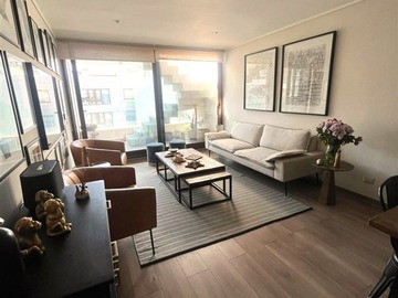 Departamento en arriendo mensual en Vitacura Sector Lo Matta / Alto Las Condes, Vitacura - 2 dormitorios, 2 baños