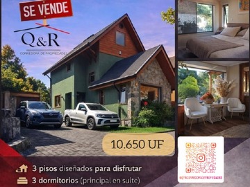 Casa en venta en Peninsula de Andalue, San Pedro de la Paz - 3 dormitorios, 3 baños