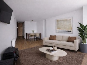 Departamento en venta en Santa Isabel, Excelente Conectividad, Santiago - 2 dormitorios, 2 baños