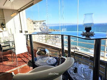 Departamento en venta en Vista despejada al mar depto en Con Con (171350), Concón - 1 dormitorio, 1 baño