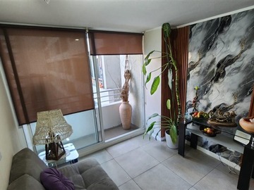 Departamento en venta en Carmen/Metro Santa Lucía, Santiago - 1 dormitorio, 1 baño