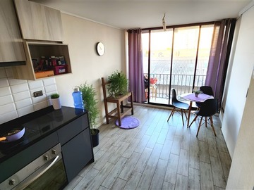 Departamento en venta en San Nicolás / Gran Av. José Miguel Carrera, San Miguel - 1 dormitorio, 1 baño