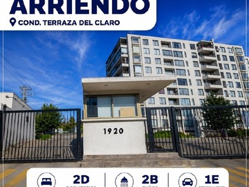 Departamento en arriendo mensual en Condominio terraza del rio, Talca - 2 dormitorios, 2 baños