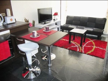 Departamento en venta en Metro Santa Ana, Mall Espacio Vivo, Santiago - 1 dormitorio, 1 baño