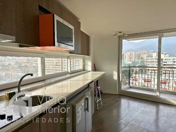 Departamento en arriendo mensual en Amplio y Moderno Depto 1D/1B con Est y Bod (169239), Ñuñoa - 1 dormitorio, 1 baño