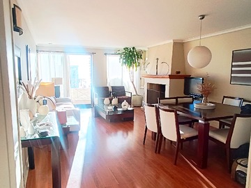Departamento en arriendo mensual en 1 Poniente, Viña del Mar - 4 dormitorios, 3 baños