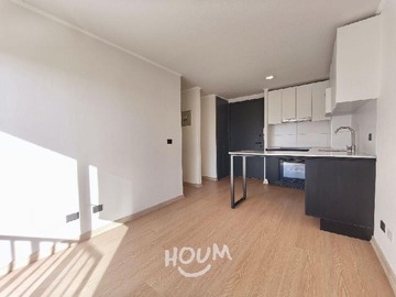 Departamento en arriendo mensual en Guillermo Mann, Ñuñoa - 2 dormitorios, 1 baño