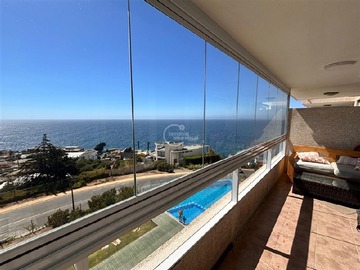 Departamento en venta en Costa de Montemar, Concón - 3 dormitorios, 2 baños
