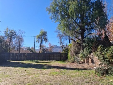 Venta / Terreno / Las Condes