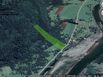 Terreno en venta en Hemosa parcela orilla Rio Manso, Cochamó (65650), Cochamó