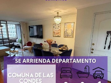 Arriendo Mensual / Departamento / Las Condes