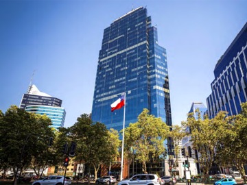 Oficina en arriendo mensual en Edificio de la Industria / Andrés Bello / Isidora Goyenechea / Vitacura, Las Condes - 1 dormitorio, 6 baños