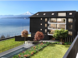 Departamento en venta en Centro de villarrica, Villarrica - 2 dormitorios, 2 baños