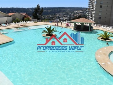 Departamento en arriendo mensual en Los sargazos 55, Viña del Mar - 3 dormitorios, 2 baños
