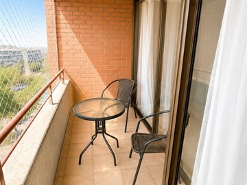Departamento en arriendo mensual en Metro Tobalaba/MUT tobalaba, Las Condes - 1 dormitorio, 1 baño