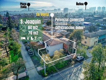 Casa en venta en casablanca, San Joaquín - 4 dormitorios, 2 baños