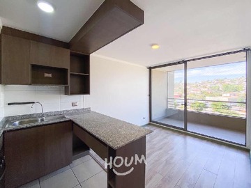 Departamento en venta en Avenida Los Carrera, Quilpué - 1 dormitorio, 1 baño