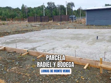 Terreno en venta en Parcela Monte Verde con radier, bodega y cierre (177308), Puerto Montt