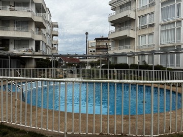 Departamento en arriendo mensual en Los romeros, Concón - 2 dormitorios, 1 baño