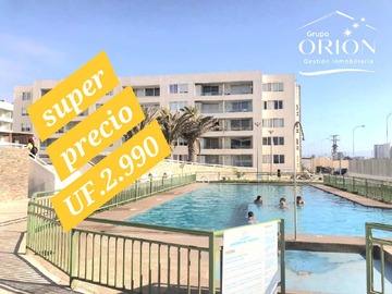 Departamento en venta en Vende Dpto. 3D,2B, amoblado (136364), La Serena - 3 dormitorios, 2 baños