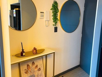 Departamento en arriendo mensual en corte suprema 196, Santiago - 2 dormitorios, 2 baños