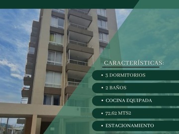 Departamento en venta en Vende hidalgo propiedades, Viña del Mar - 3 dormitorios, 2 baños