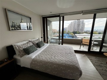 Departamento en arriendo mensual en metro camino agrícola, avenida vicuña Mackenna., Macul - 1 dormitorio, 1 baño