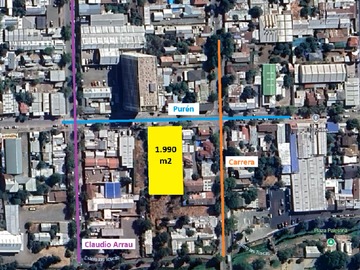 Terreno en venta en Purén 354, Chillán