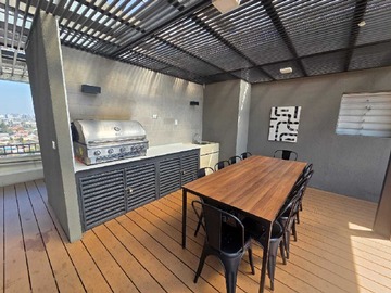 Departamento en arriendo mensual en Vista despejada , estacionamiento y bodega (183285), Macul - 1 dormitorio, 1 baño