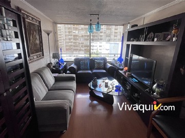 Departamento en venta en Padre Alonso Ovalle /Londres, Santiago - 3 dormitorios, 2 baños
