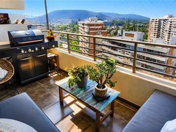 Departamento en venta en Hermanos Cabot/Kennedy, Las Condes - 3 dormitorios, 2 baños