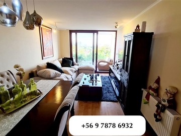 Departamento en venta en Hamburgo-Tobalaba-Metro Principe de Gales, Ñuñoa - 2 dormitorios, 2 baños