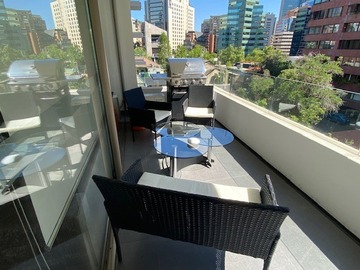Departamento en arriendo mensual en Benjamin/Isidora, Las Condes - 3 dormitorios, 4 baños