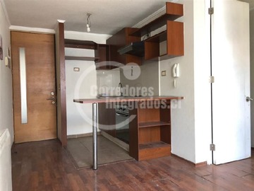 Departamento en arriendo mensual en Lord Cochrane / Metro Moneda, Santiago - 1 dormitorio, 1 baño