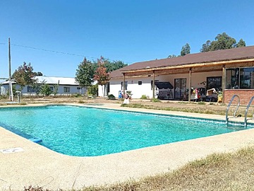 Terreno en venta en A 400metros de la ruta 5, casa en parcela (89915), Talca - 5 dormitorios, 4 baños