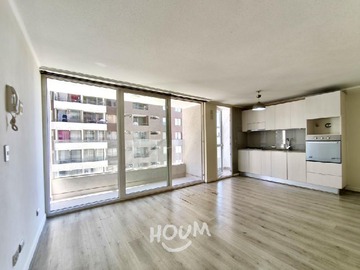 Departamento en arriendo mensual en Alcalde Pedro Alarcón, San Miguel - 2 dormitorios, 2 baños