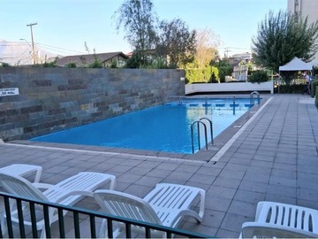 Departamento en arriendo mensual en Condominio Los Andes, Ñuñoa - 1 dormitorio, 1 baño