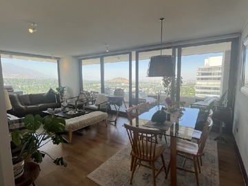 Departamento en arriendo mensual en Condominio Parque San Damian, Vitacura - 3 dormitorios, 3 baños