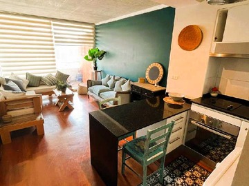 Departamento en venta en Moderno departamento a pasos de Metro Manqueh (171616), Las Condes - 1 dormitorio, 1 baño