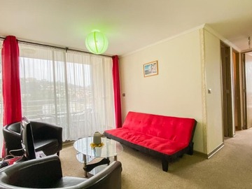 Departamento en arriendo mensual en Navío San Martín, Valparaíso - 3 dormitorios, 1 baño