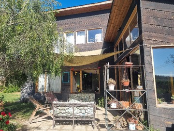 Terreno en venta en Hermosa parcela con moderna casa de adobe (129081), Limache - 4 dormitorios, 3 baños